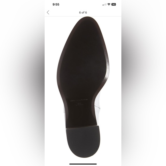 NIB! Alexander Wang White ‘Anna’ Bootie, size 40 - Picture 2 of 10